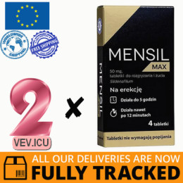 Mensil Max 50 mg 2p x 4 tablets — Made in Poland — Free Delivery