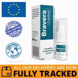 BRAVERA CONTROL 96MG/G AEROSOL 8ML — MADE IN POLAND — FREE SHIPPING