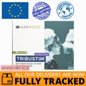 Tribustim 60 capsules — Made in Ukraine — Free Delivery 