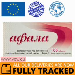 Afala 100 tablets — Made in Lithuania — Free Delivery