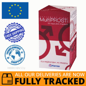 MULTIPROSTI 30 CAPS — MADE IN POLAND — FREE SHIPPING