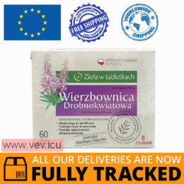 Hoary Willowherb 60 tablets — Made in Poland — Free Delivery