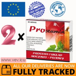 Prostamin Plus, 2p x 30 tablets — Made in Poland — Free Delivery