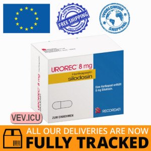 Urorec 8mg, 90 capsules — Made in Italy — Free Delivery