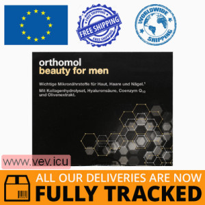 Orthomol Beauty for Men, vitamin complex for strengthening nails, hair growth and skin rejuvenation bottles for a course of 30 days — Made in Germany — Free Delivery 
