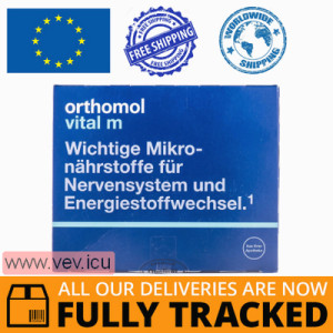 Orthomol Vital М, vitamin complex for men's health drinking for a course of 30 days — Made in Germany — Free Delivery 