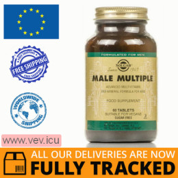 Solgar, Male Multiple, 60 tablets — Made in USA — Free Delivery