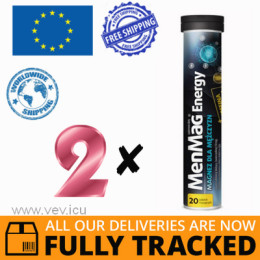 2 x MENMAG ENERGY 20 TABS - MADE IN POLAND - FREE SHIPPING 