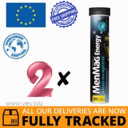2 x MENMAG ENERGY 20 TABS - MADE IN POLAND - FREE SHIPPING 
