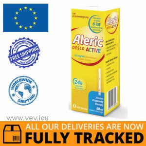 Aleric Deslo Active 0.5mg/ml syrup 60 ml— Made in Poland — Free Delivery
