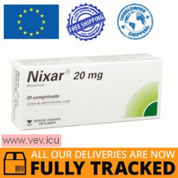 Nixar 20 mg 30 tablets — Made in Germany — Free Delivery