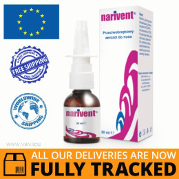 NARIVENT, NASAL SPRAY, 20ML — MADE IN GERMANY — FREE SHIPPING