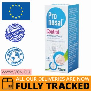 Pronasal Control, 50 µg/dose, nasal spray, 60 doses — Made in Poland by Teva — Free Delivery