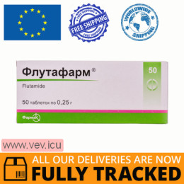 Flutafarm 250mg  50 tablets — Made in Ukraine — Free Delivery