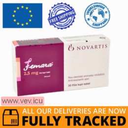 Femara 2.5mg 30 tablets — Made in Switzerland — Free Delivery