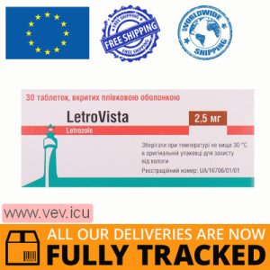 LetroVista 2.5 mg 30 tablets — Made in Spain — Free Delivery