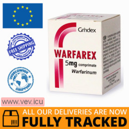 Warfarex 5mg 30 tablets — Made in Latvia — Free Delivery