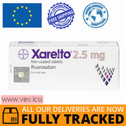 Xarelto 2.5mg 56 tablets — Made in Germany — Free Delivery