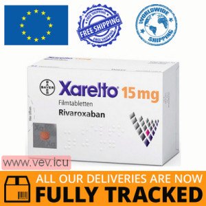 Xarelto 15mg 14 tablets — Made in Germany — Free Delivery