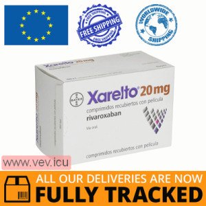 Xarelto 20mg 28 tablets — Made in Germany — Free Delivery