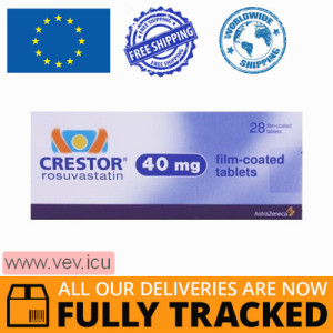 Crestor 40mg 28 tablets — Made in Great Britain — Free Delivery