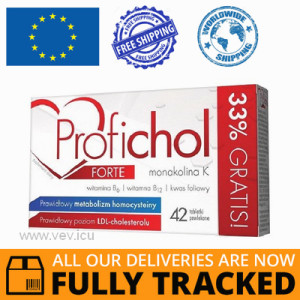 PROFICHOL FORTE 42 TABS - MADE IN POLAND - FREE SHIPPING 