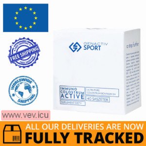 Immuno Colostrum Active, 40 sachets — Made in Poland — Free Delivery
