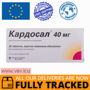 Cardosal 40mg 28 tablets — Made in Germany — Free Delivery