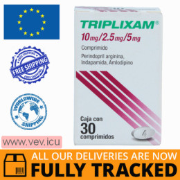 Triplixam 10mg/2.5mg/5mg 30 tablets — Made in Ireland — Free Delivery