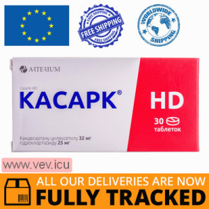 Сasark HD 32mg / 25mg 30 tablets — Made in India — Free Delivery