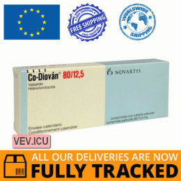 Co-Diovan 80mg/12.5 14 tablets  — Made in Spain — Free Delivery