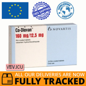 Co-Diovan 160mg/12.5 14 tablets  — Made in Spain — Free Delivery