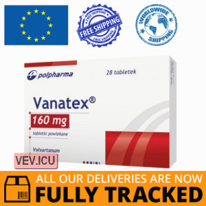 Vanatex 160mg 28 tablets — Made in Poland by Polpharma — Free Delivery