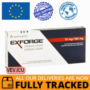 Exforge 10mg/160mg 14 tablets — Made in Spain — Free Delivery
