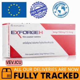 Exforge H 5mg/160mg/12.5mg 14 tablets — Made in Spain — Free Delivery Exforge H 5mg/160mg/12.5mg 14 tablets — Made in Spain — Free Delivery