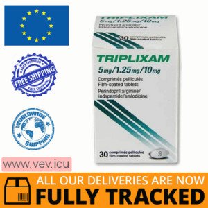 Triplixam 5mg/1.25mg/10mg 30 tablets — Made in Ireland — Free Delivery