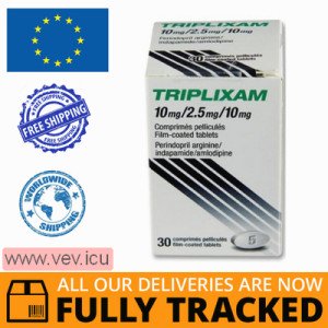 Triplixam 10mg/2.5mg/10mg 30 tablets — Made in Ireland — Free Delivery