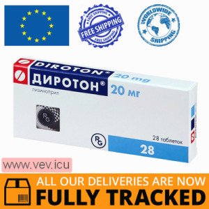 Diroton 20 mg 28 tablets — Made in Hungary — Free Delivery