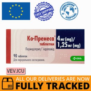 Co-Prenessa 4mg/1,25mg 90 tablets — Made in Slovenia — Free Delivery Co-Prenessa 4mg/1,25mg 90 tablets — Made in Slovenia — Free Delivery