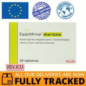 Edarbyclor 40mg/12.5mg 28 tablets — Made in Ireland — Free Delivery