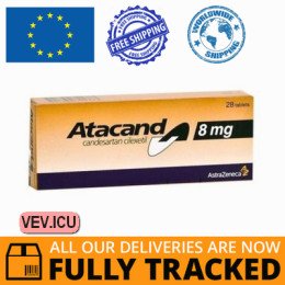 Atacand 8mg 28 tablets — Made in Sweden — Free Delivery