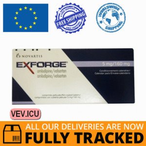 Exforge 5mg/160mg 14 tablets — Made in Spain — Free Delivery