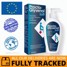 PROCTO-GLYVENOL SOFT 180ML - MADE IN IRLANDIA- FREE SHIPPING