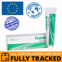 PROKTIS-M RECTAL OINTMENT 30G — MADE IN POLAND - FREE SHIPPING