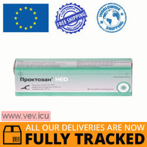 Proctosan Neo, rectal ointment with applicator 20 g — Made in Serbia — Free Delivery