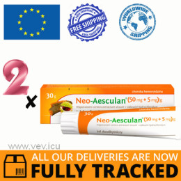2 x NEO-AESCULAN RECTAL GEL 30G - MADE IN POLAND - FREE SHIPPING