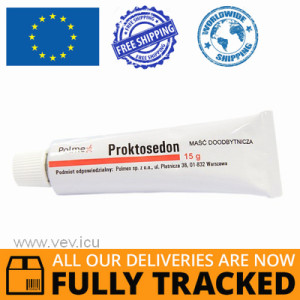 PROKTOSEDON (PROCTOSONE) RECTAL OINTMENT 15G — MADE IN POLAND — FREE SHIPPING