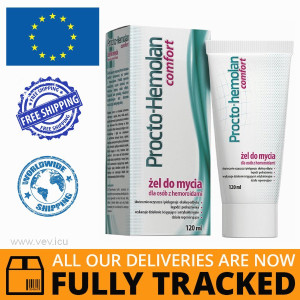 PROCTO HEMOLAN COMFORT GEL 120ML — MADE IN POLAND — FREE SHIPPING