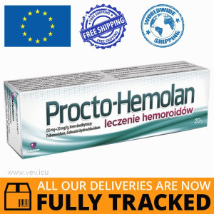 PROCTO-HEMOLAN CREAM 20G — MADE IN POLAND — FREE SHIPPING PROCTO-HEMOLAN CREAM 20G — MADE IN POLAND — FREE SHIPPING