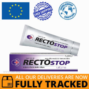 Rectostop Ultra Plus ointment 50 ml — Made in Poland — Free Delivery
